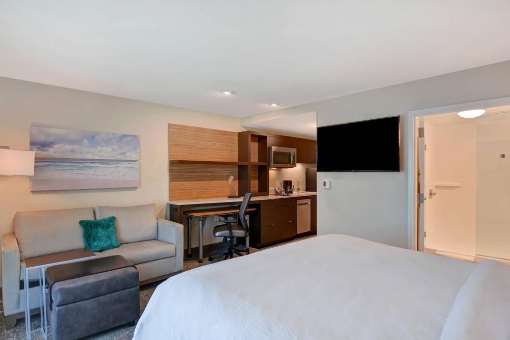 Studio, 1 King, Sofa bed interior